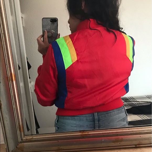 Rainbow crop top jacket - Picture 6 of 6